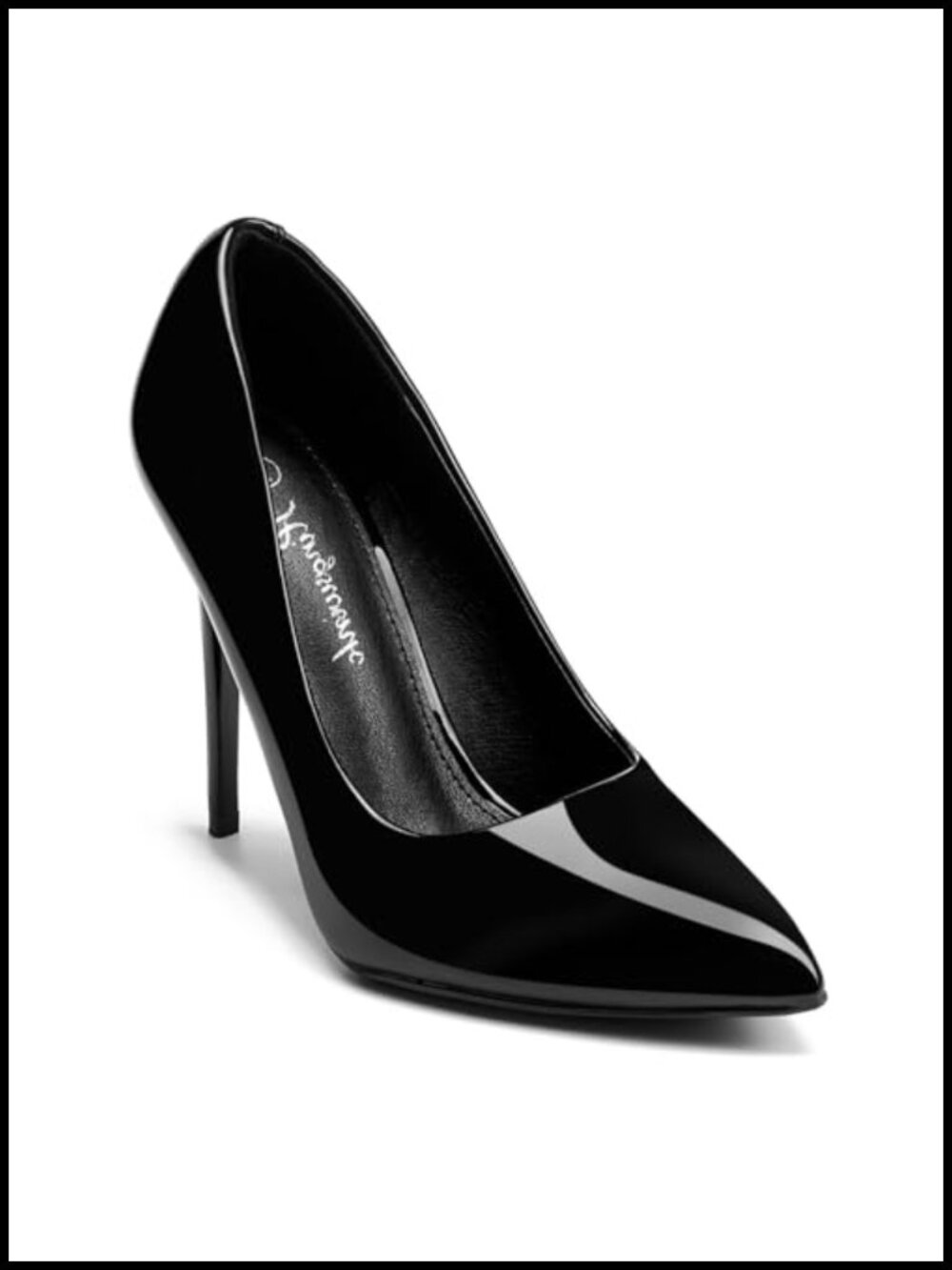 Pointed Toe Stiletto Pumps for Women 4 inch Heels